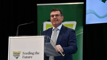 NSW Nationals Leader Dugald Saunders has vowed to make the Department of Primary Industries its own separate business unit again if the Coalition is re-elected in 2027. Picture by Denis Howard. 