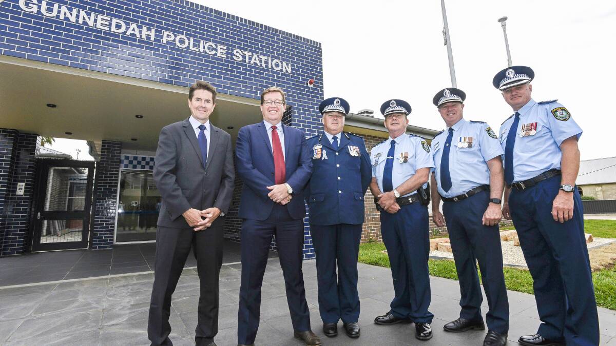 The new Gunnedah Police Station was officially opened in 2018. Picture from file.