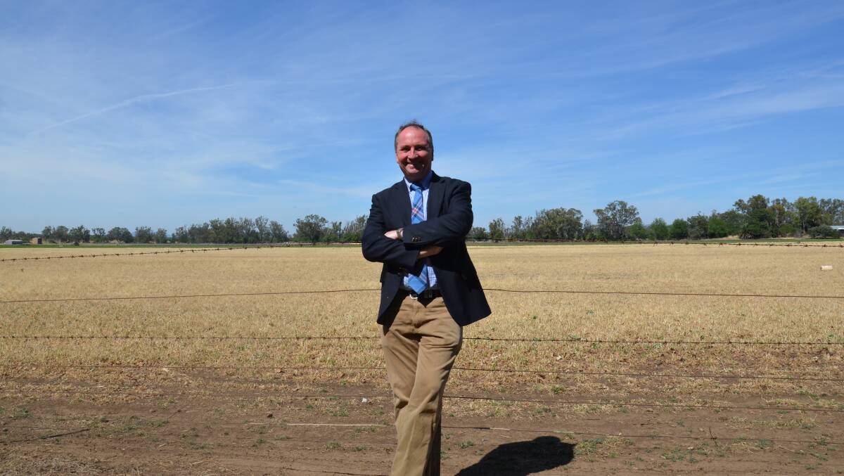 New England MP Barnaby Joyce. Picture from file