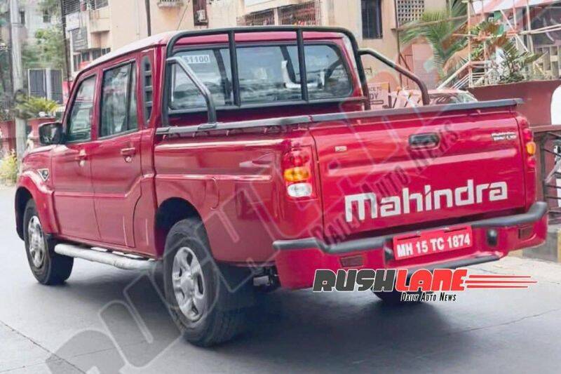 2025 Mahindra Pik-Up spied with Scorpio-inspired facelift